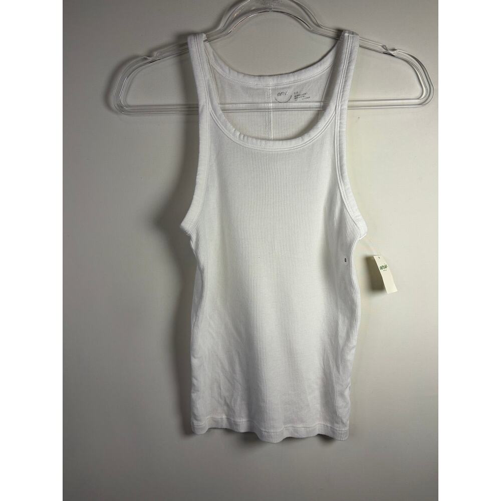 American Eagle Aerie Lot of 2 Tank Tops Ribbed Scoop Neck Size Small NEW - Picture 2 of 8